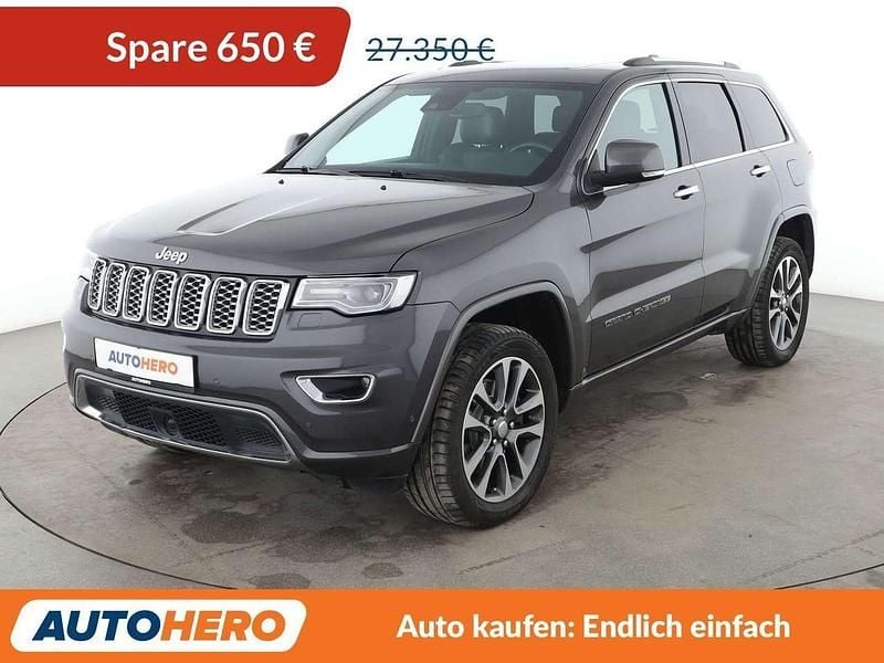 Gebraucht Jeep Grand Cherokee Overland 250 PS (183 kW) 2019 Granite crystal SUV