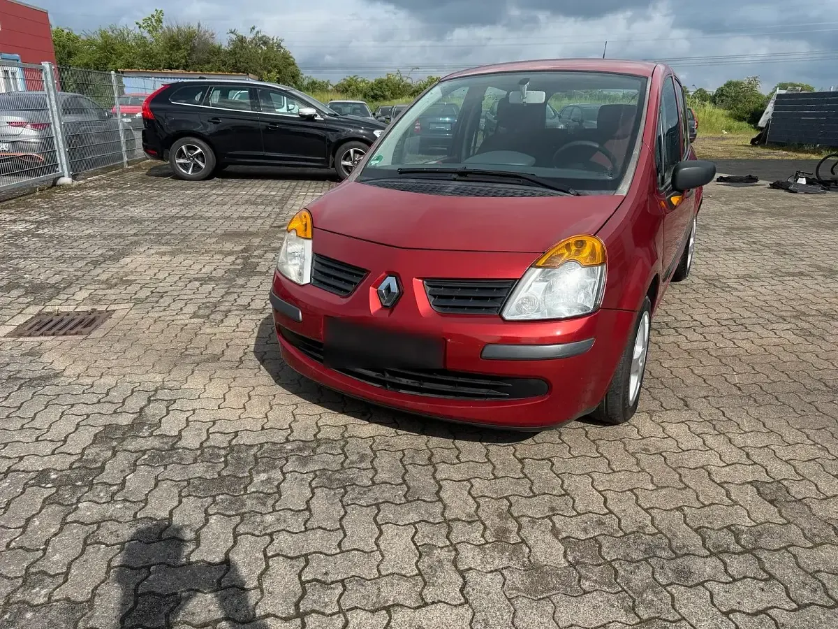 Gebraucht Renault Modus 75 PS (55 kW) 2005 Rot Van / Kleinbus