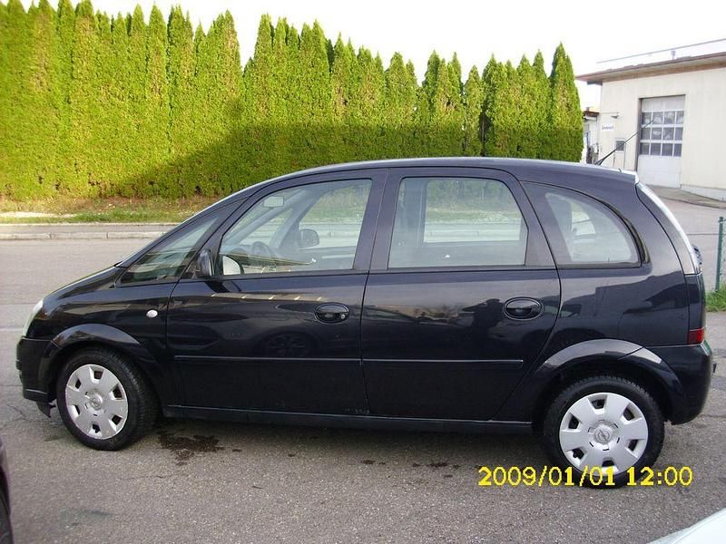 Gebraucht Opel Meriva Edition 90 PS (66 kW) 2007 Schwarz Van / Kleinbus