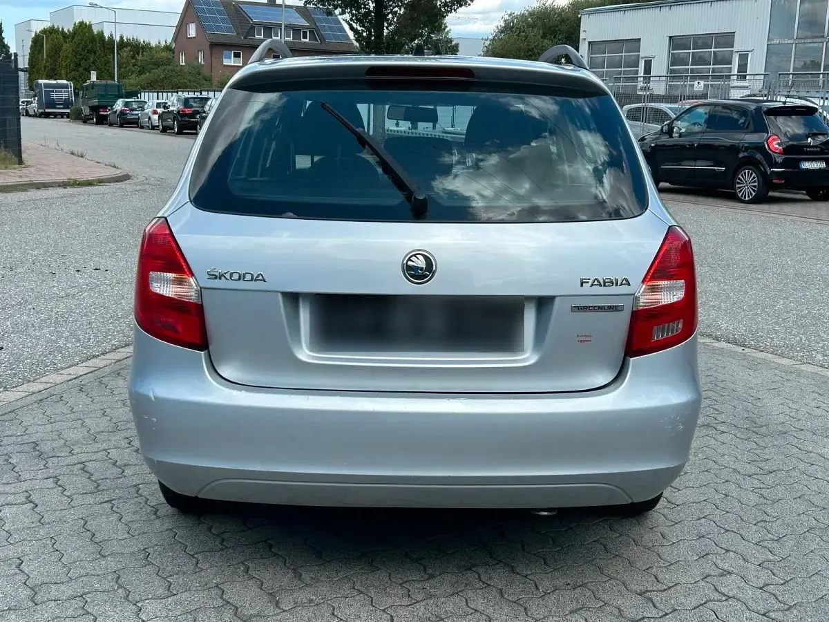 Gebraucht Skoda Fabia GreenLine 75 PS (55 kW) 2014 Silber Kombi