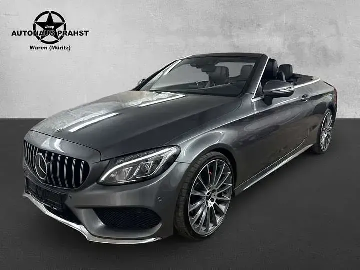 Second-hand Mercedes C220 AMG 170 CP (125 kW) 2017 Gri Cabrio