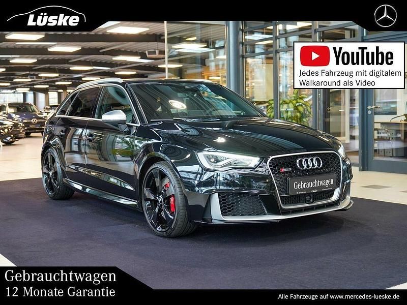 Mythosschwarz Gebraucht 2016 Audi RS3 Sportback Sport Kleinwagen | 37.900 € (Superpreis) - Bild 1/4