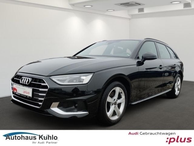Mythosschwarz metallic Gebraucht 2024 Audi A4 Advanced Plus Kombi | 34.690 € (Fairer Preis) - Bild 1/3