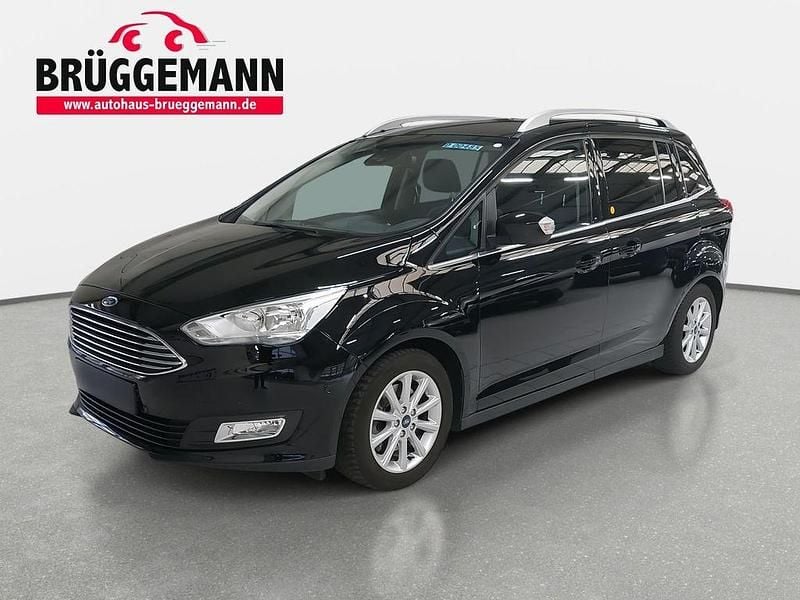 Schwarz Gebraucht 2018 Ford C-MAX Titanium Van / Kleinbus | 14.990 € (Fairer Preis) - Bild 1/4