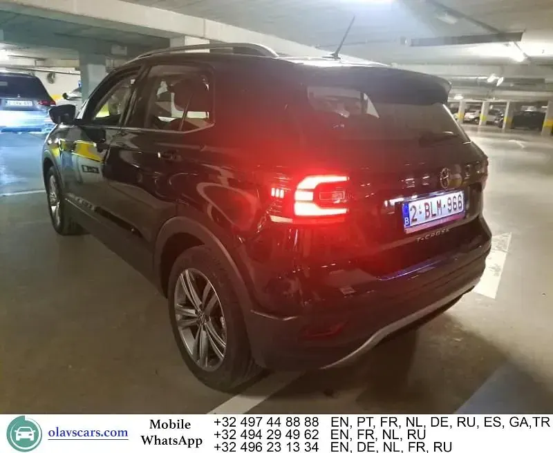 Gebraucht VW T-Cross Style 110 PS (80 kW) 2021 Schwarz SUV