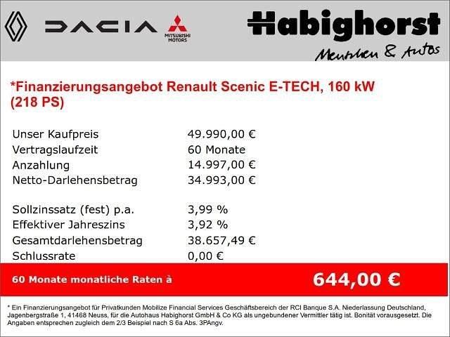 Gebraucht Renault Scenic E-Tech 160 kW (218 PS) 2025 Metallic SUV