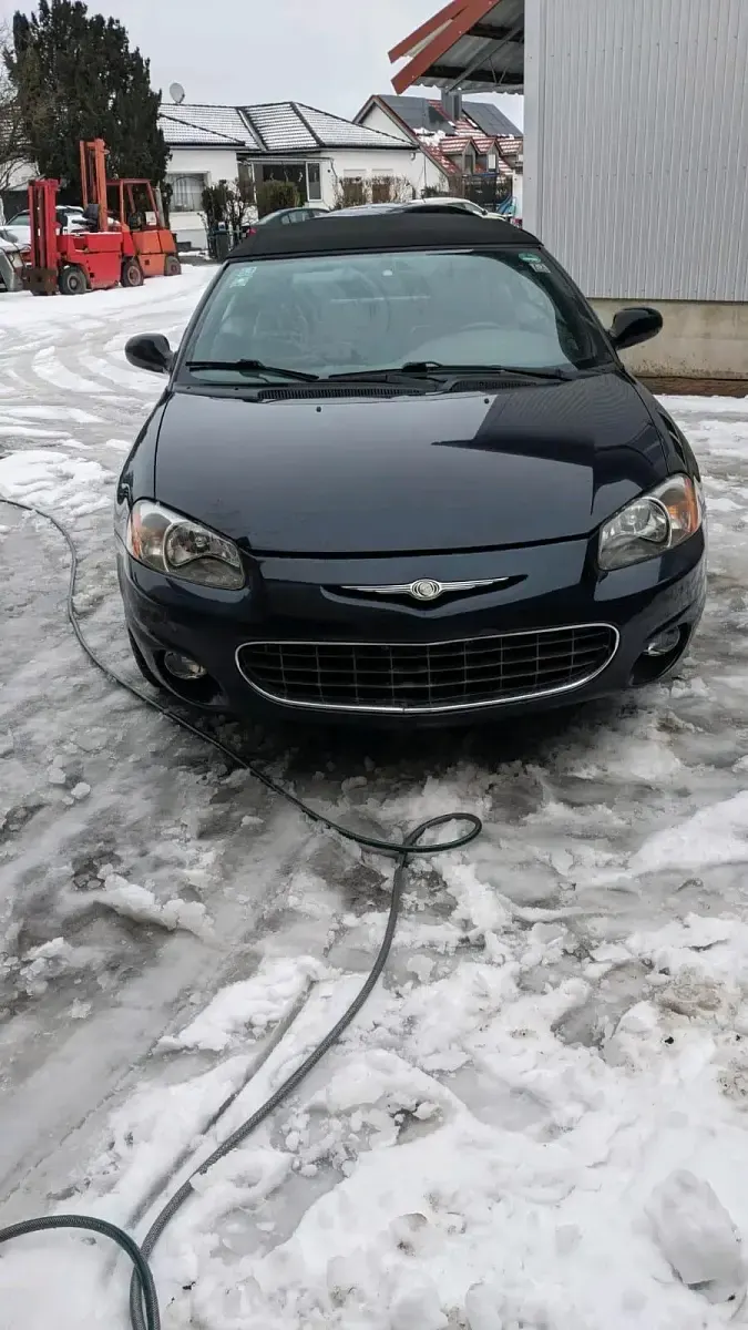 Begagnad Chrysler Sebring Cabriolet 200 HK (147 kW) 2002 Svart Cab