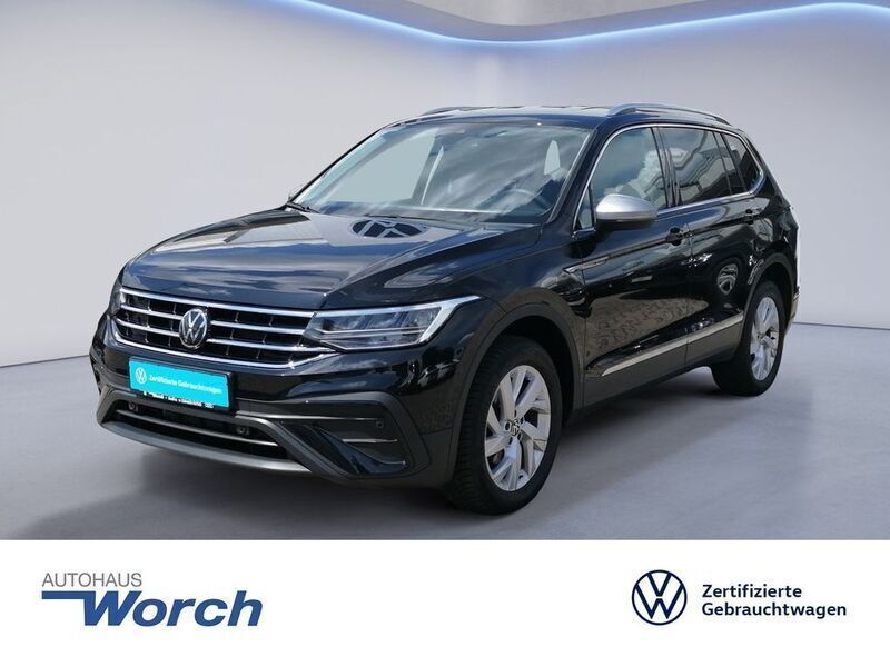 Schwarz Gebraucht 2024 VW Tiguan Allspace Life SUV | 35.889 € (Guter Preis) - Bild 1/3