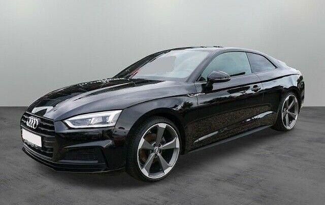 Schwarz Gebraucht 2018 Audi A5 S-Line Coupé | 31.500 € (Teuer) - Bild 1/4