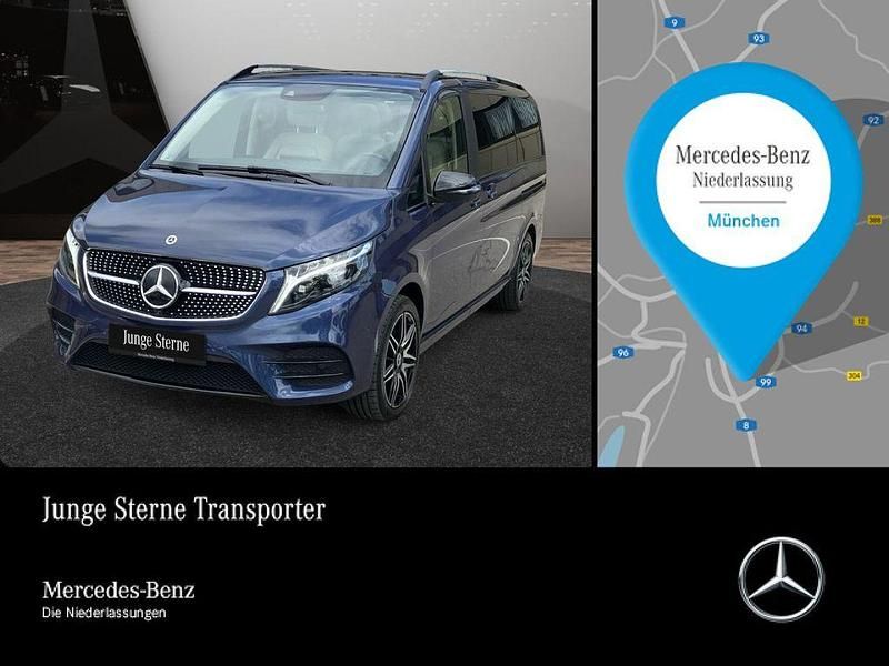 Blau Gebraucht 2023 Mercedes V300 Avantgarde Edition Van / Kleinbus | 63.980 € (Guter Preis) - Bild 1/4
