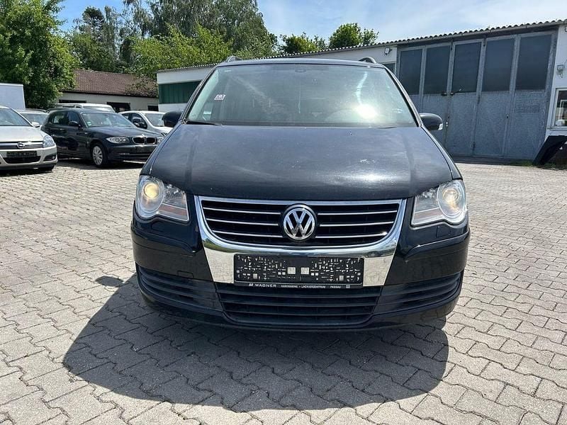 Schwarz Gebraucht 2008 VW Touran Van / Kleinbus | 1.500 € (Superpreis) - Bild 1/4