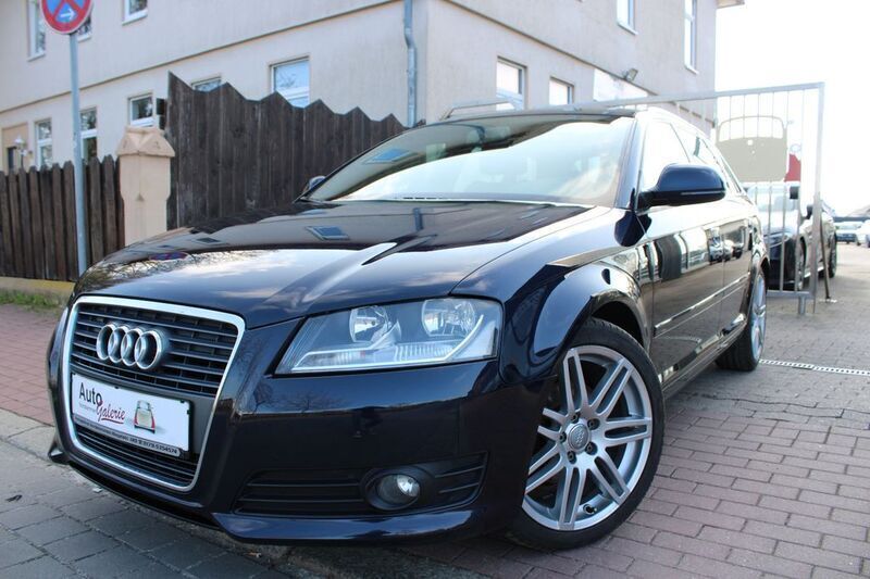 Blau Gebraucht 2009 Audi A3 Sportback S-Line Limousine | 7.990 € (Etwas zu teuer) - Bild 1/4