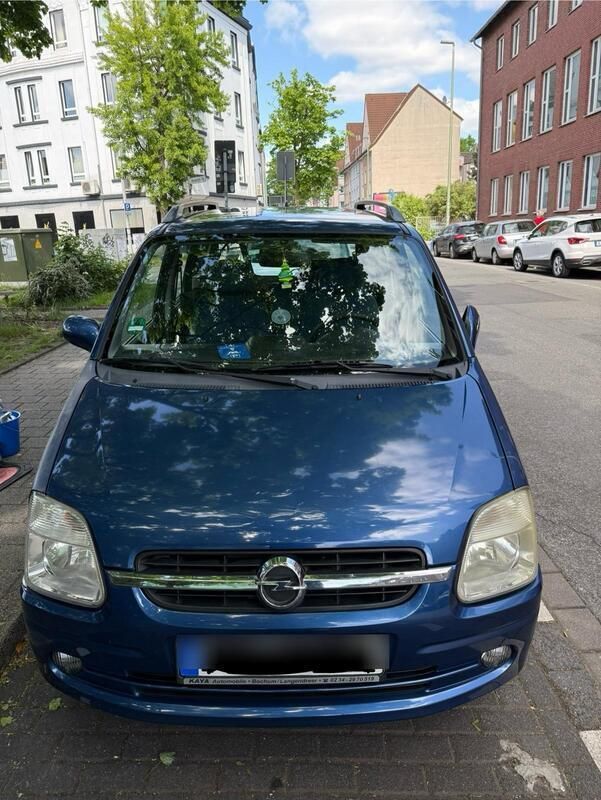 Blau Gebraucht 2003 Opel Agila Elegance Kleinwagen | 1.500 € (Fairer Preis) - Bild 1/4