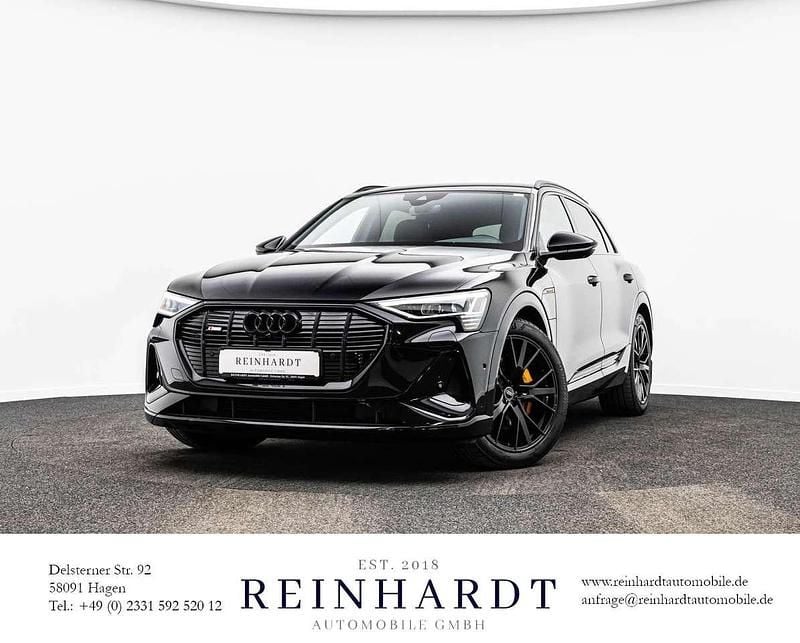 Gebraucht Audi e-tron Black Edition 300 kW (408 PS) 2022 Mythosschwarz metallic SUV