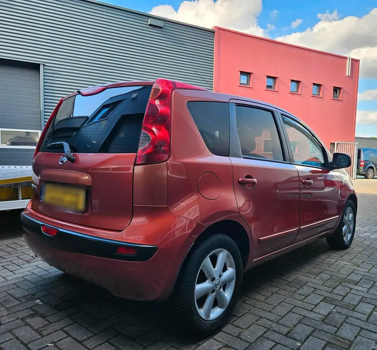 Gebraucht Nissan Note 88 PS (64 kW) 2006 Rot Kleinwagen