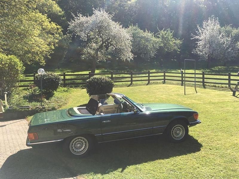Gebraucht Mercedes SL350 1972 Grün Cabrio