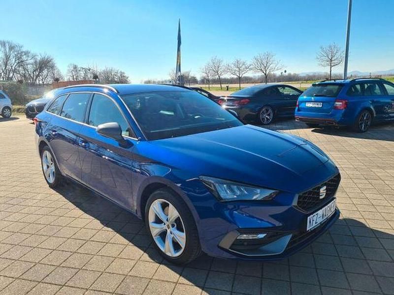Gebraucht Seat Leon FR 204 PS (150 kW) 2021 Blau Limousine