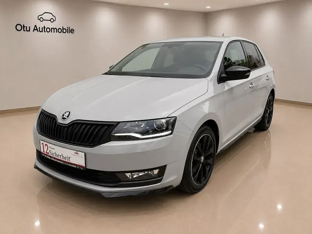 Gebraucht Skoda Rapid Monte Carlo 110 PS (80 kW) 2017 Grau Kleinwagen