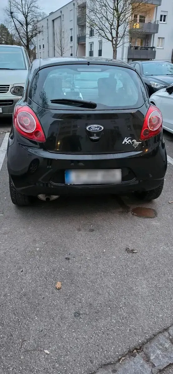 Gebraucht Ford Ka 69 PS (50 kW) 2009 Schwarz Kleinwagen