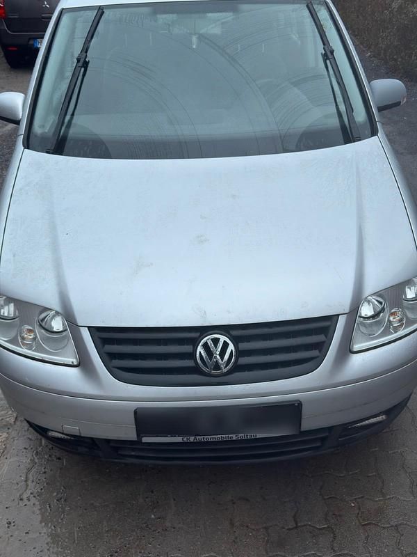 Gebraucht VW Touran 102 PS (75 kW) 2004 Silber Van / Kleinbus