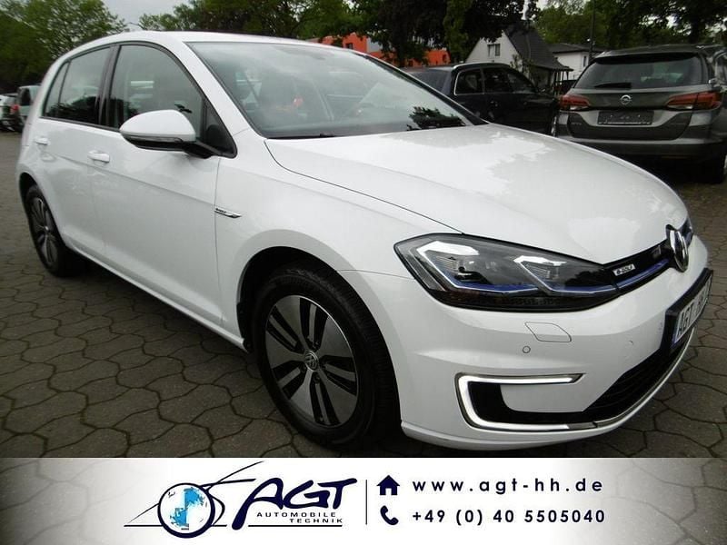 Gebraucht VW e-Golf 100 kW (136 PS) 2018 Weiß Kleinwagen