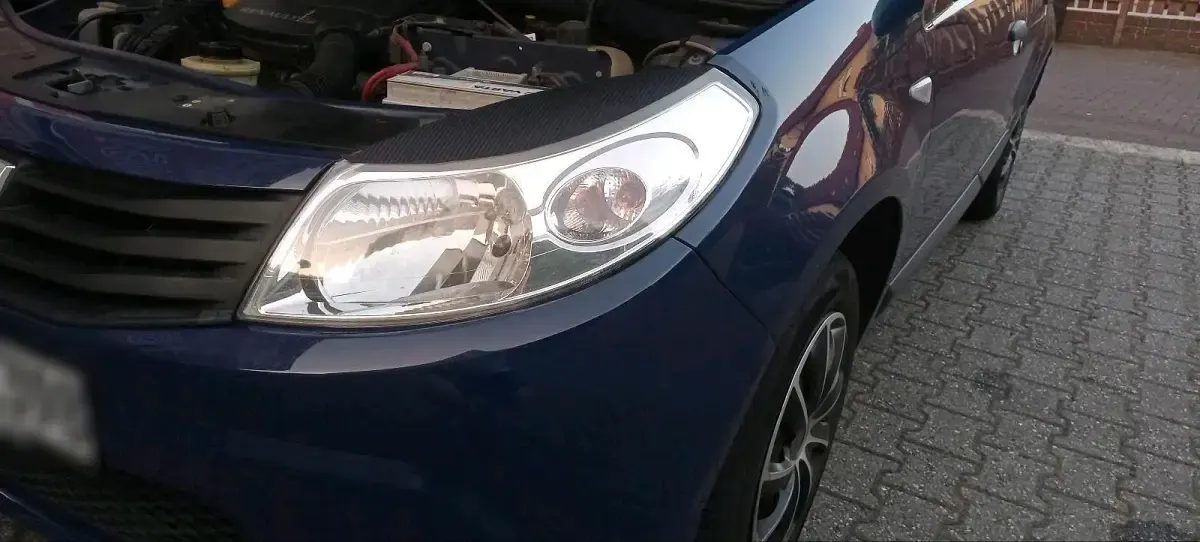 Gebraucht Dacia Sandero 78 PS (57 kW) 2009 Blau Kleinwagen