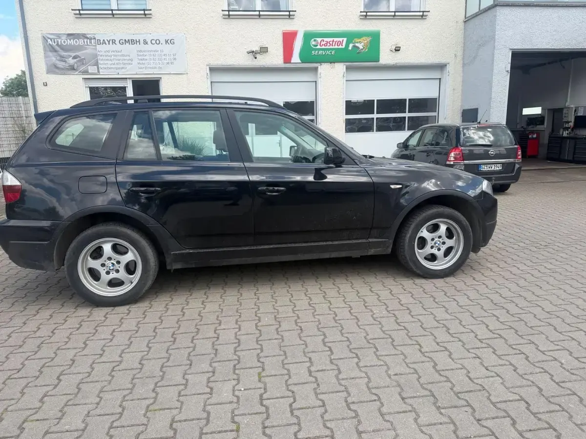 Gebraucht BMW X3 Efficient Dynamics 177 PS (130 kW) 2008 Schwarz SUV
