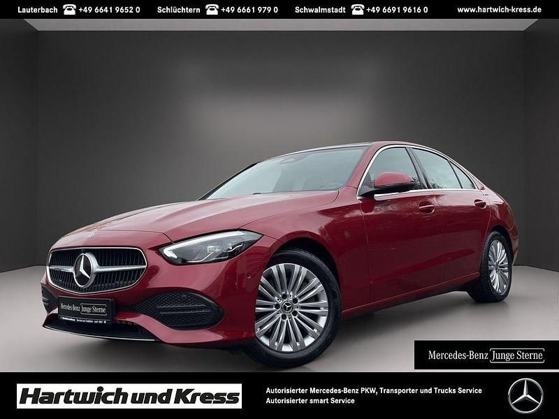 Patagonienrot lack Gebraucht 2024 Mercedes C200 Advanced Plus Limousine | 41.490 € (Fairer Preis) - Bild 1/4