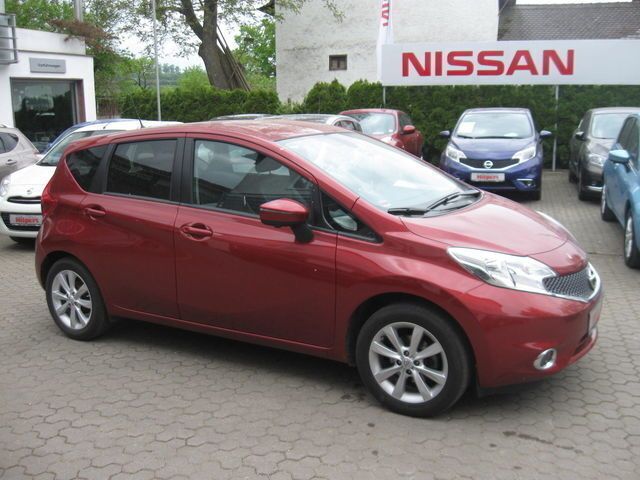 Gebraucht Nissan Note S 98 PS (72 kW) 2014 Rot metallic Van / Kleinbus