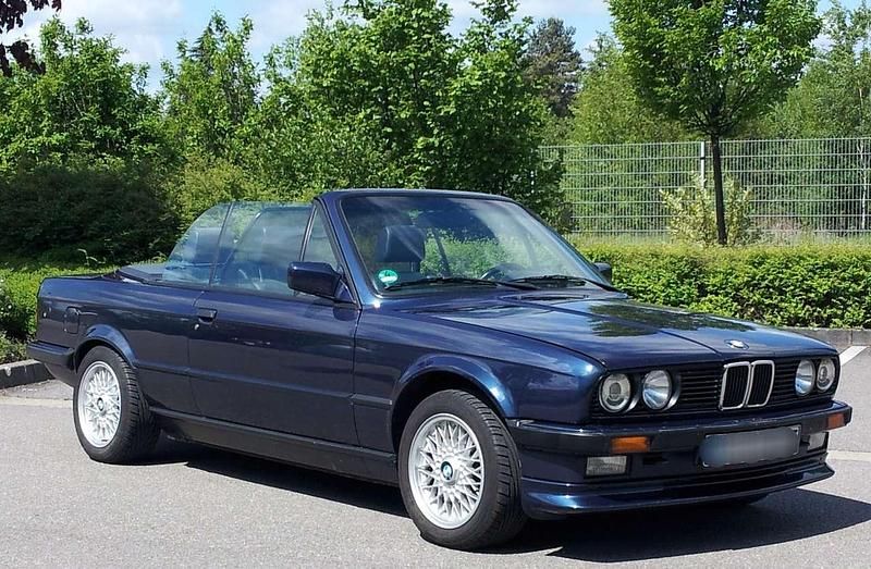 Gebraucht BMW 325 Cabriolet Shadowline 170 PS (125 kW) 1990 Blau Cabrio