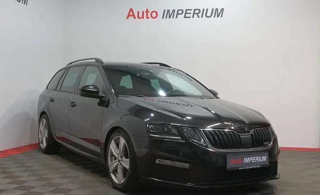 Gebraucht Skoda Octavia RS 184 PS (135 kW) 2017 Schwarz Kombi