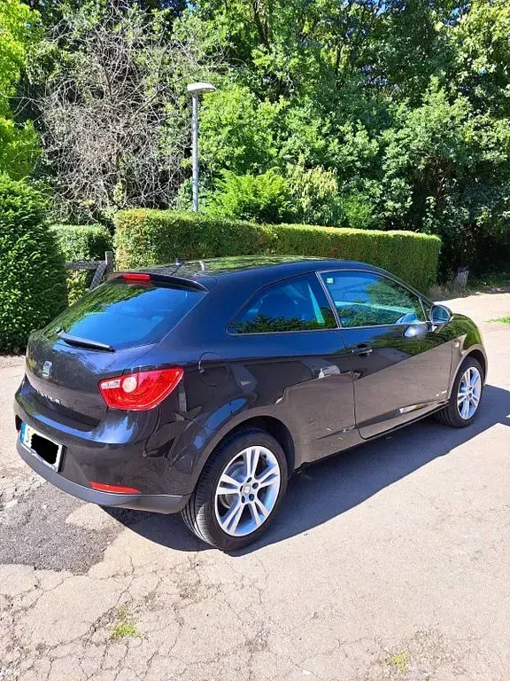Gebraucht Seat Ibiza SC Style 86 PS (63 kW) 2011 Schwarz Kleinwagen