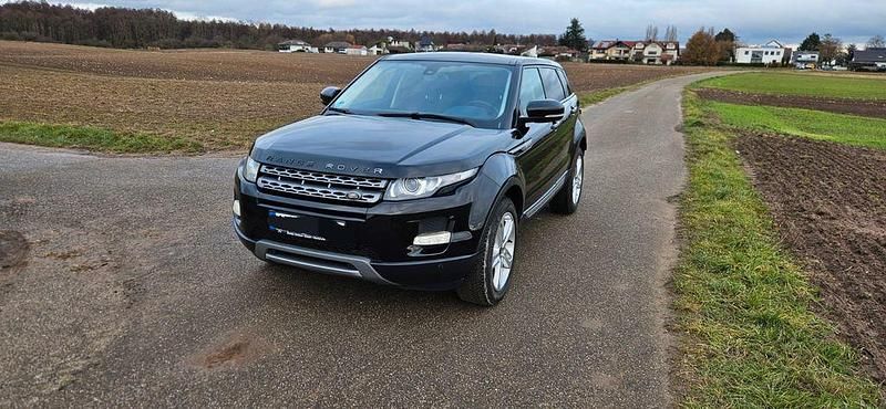 Schwarz Gebraucht 2013 Land Rover Range Rover evoque Pure SUV | 12.590 € (Fairer Preis) - Bild 1/4
