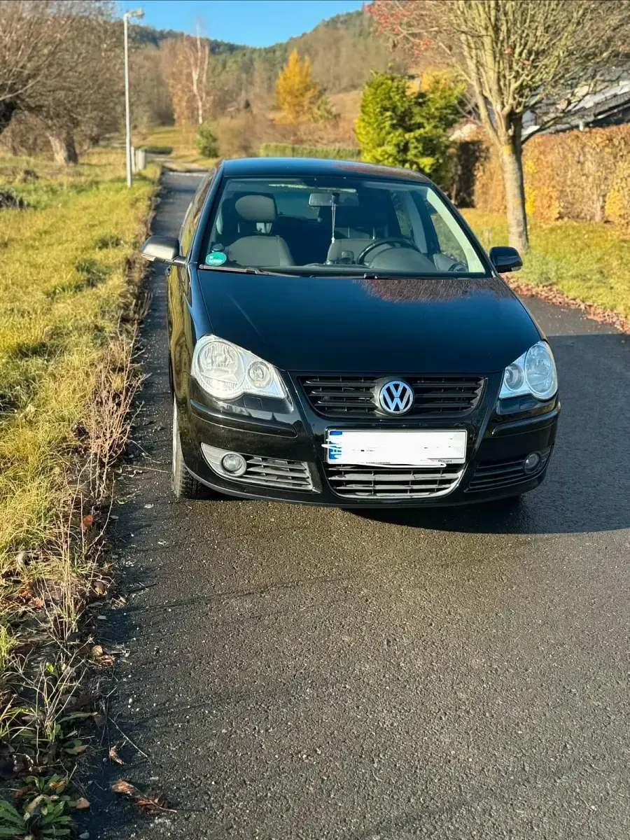 Gebraucht VW Polo 2008 Schwarz Kleinwagen