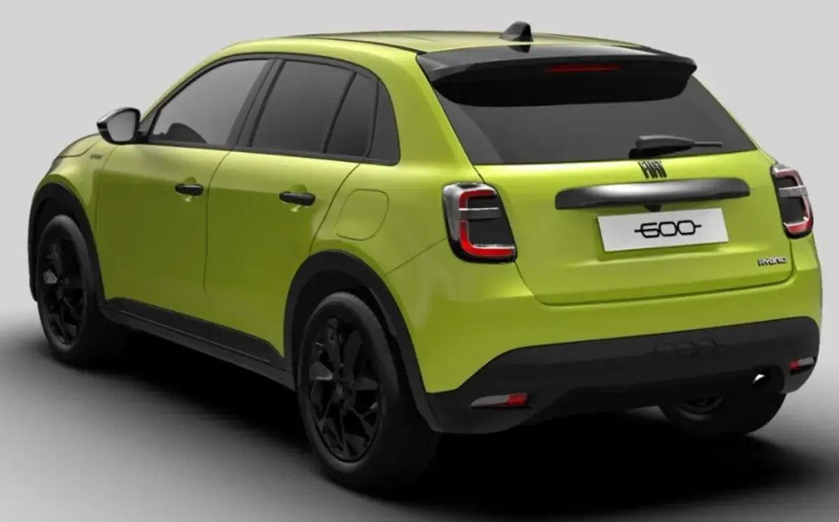 Neu Fiat 600 Sport 145 PS (106 kW) 2026 Acid grün metallic SUV