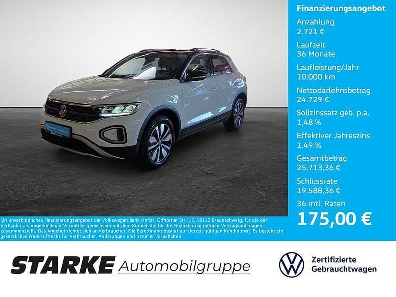 Gebraucht VW T-Roc Goal 150 PS (110 kW) 2025 Weiß SUV