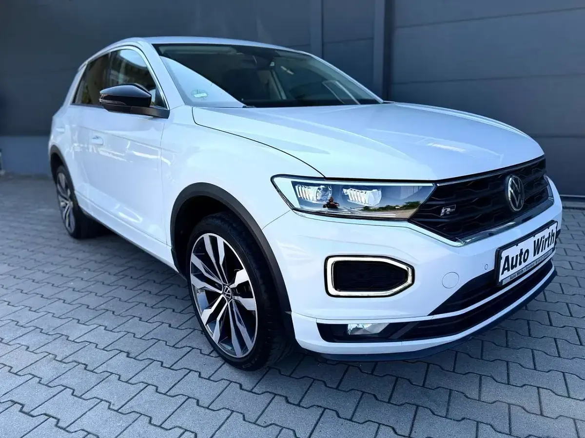 Usata VW T-Roc R-line 150 CV (110 kW) 2021 Bianco SUV