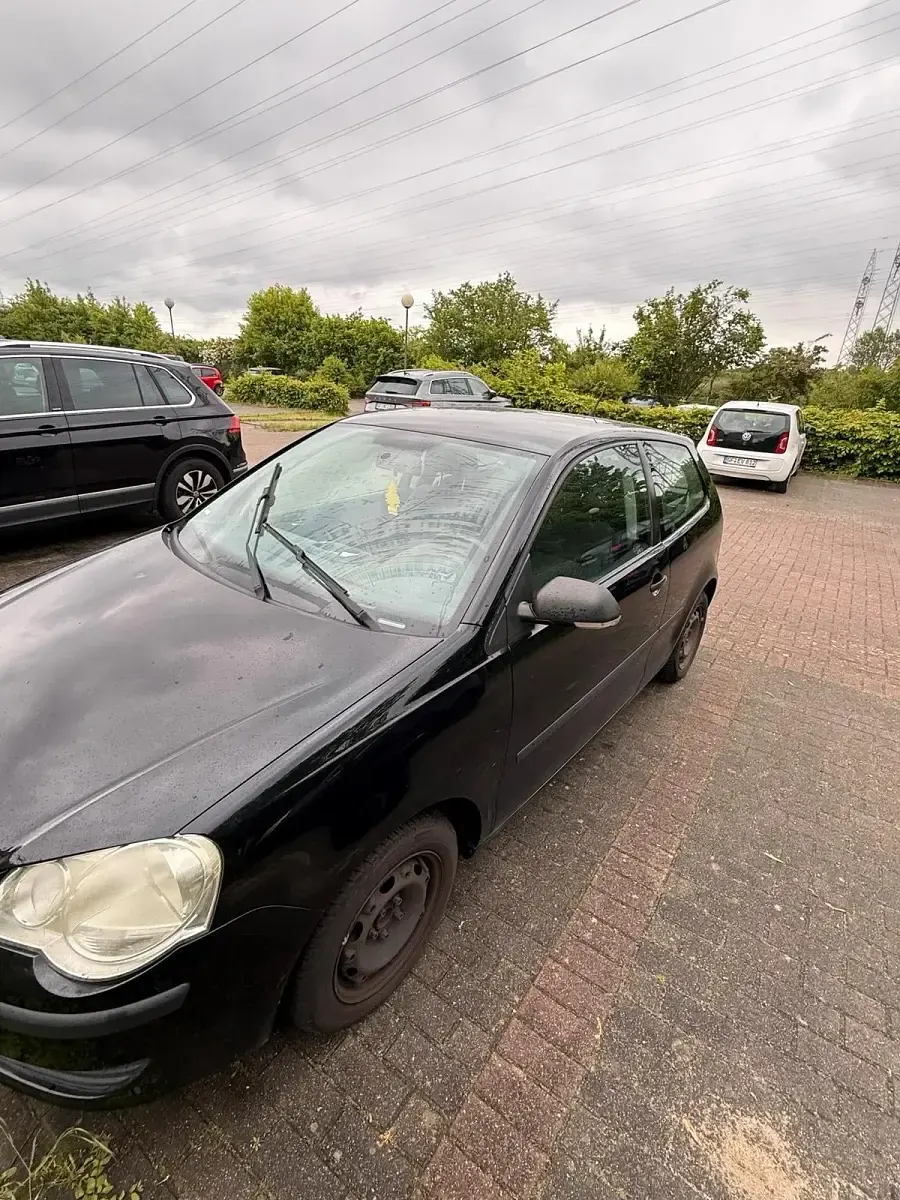 Gebraucht VW Polo 60 PS (44 kW) 2008 Schwarz Kleinwagen