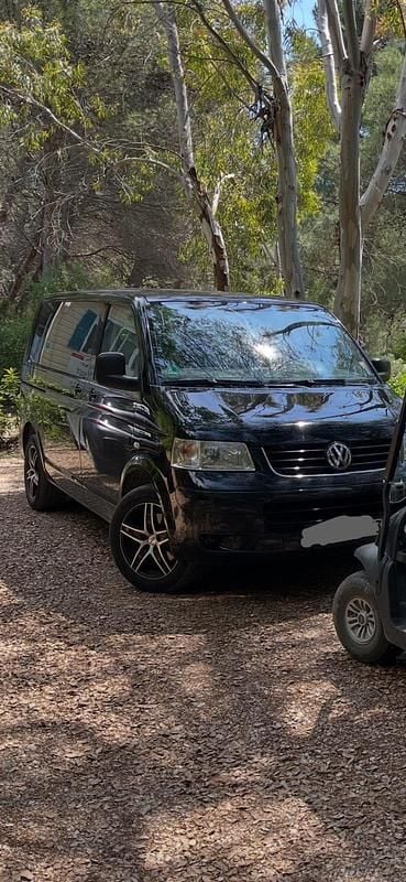 Usata VW T5 131 CV (96 kW) 2009 Nero Furgone