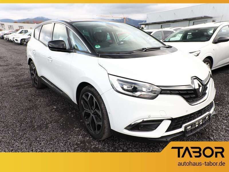 Gebraucht Renault Grand Scénic IV Techno 140 PS (102 kW) 2023 Weiß (weiss 369 + schwarz gne) Van / Kleinbus