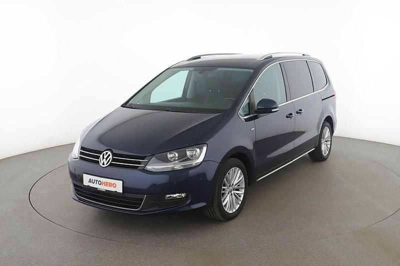 Blau Gebraucht 2015 VW Sharan Cup Van / Kleinbus | 17.640 € (Fairer Preis) - Bild 1/3