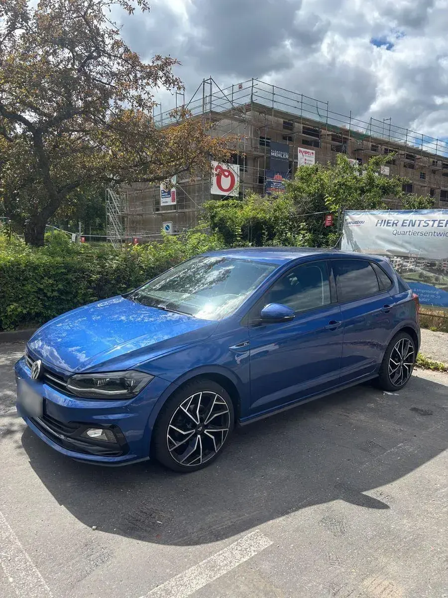 Gebraucht VW Polo R-line 95 PS (69 kW) 2018 Blau Kleinwagen