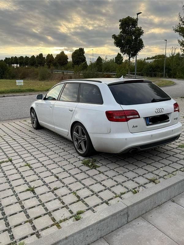 Weiß Gebraucht 2009 Audi A6 S-Line Kombi | 10.500 € (Teuer) - Bild 1/4