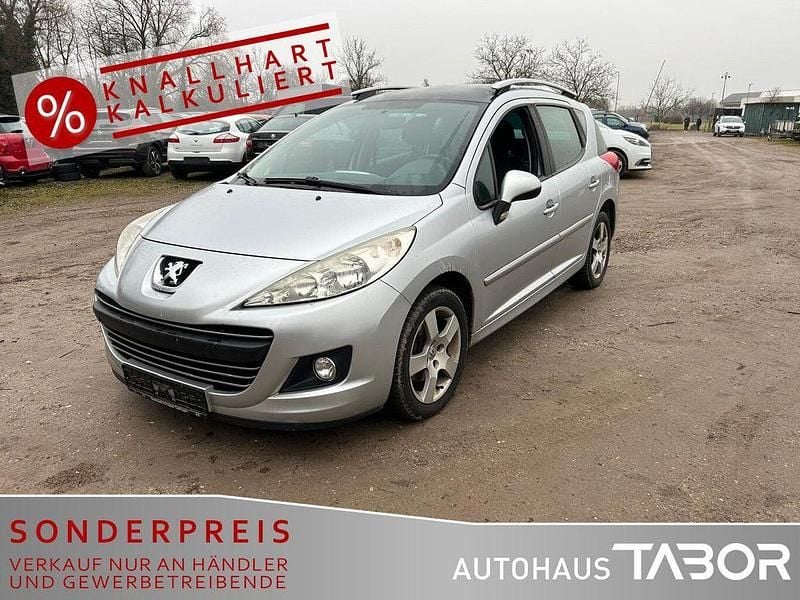 Gebraucht Peugeot 207 Premium 120 PS (88 kW) 2010 Lackierung aluminiumgrau/meta Kombi