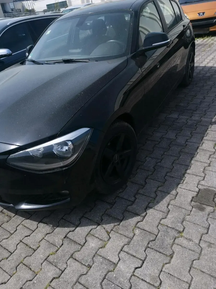 Usata BMW 116 2014 Nero Utilitaria