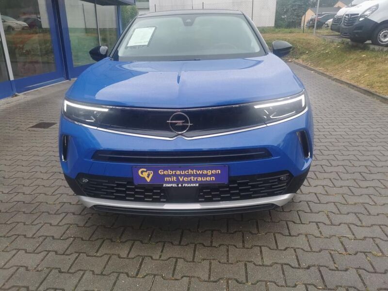 Perl blau (metallic) (metallic) Gebraucht 2022 Opel Mokka SUV | 19.990 € (Fairer Preis) - Bild 1/4