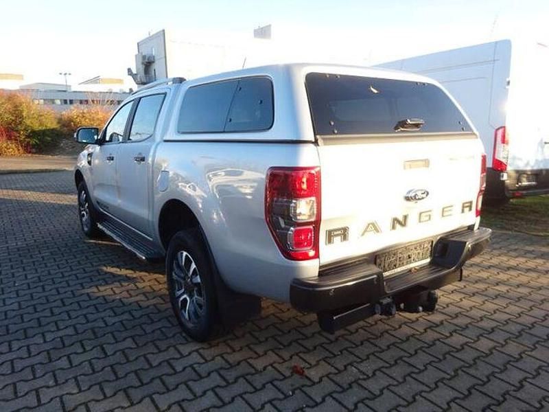 Gebraucht Ford Ranger Wildtrack 212 PS (155 kW) 2022 Moondust silber metallic Pickup