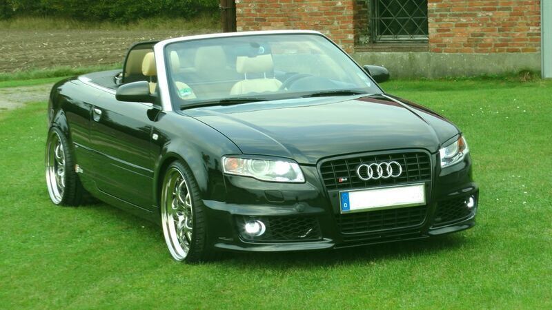 Schwarz Gebraucht 2007 Audi A4 Cabriolet Performance Cabrio | 20.500 € - Bild 1/4