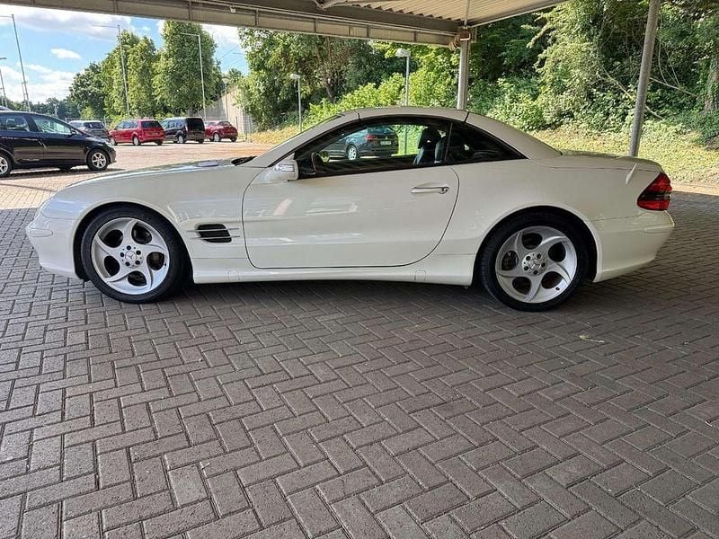 Gebraucht Mercedes SL350 245 PS (180 kW) 2006 Perlmutt weiß Cabrio