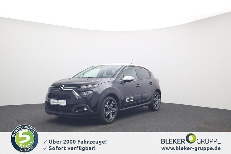 Lackierung schwarz perla nera/metallic klarlack Gebraucht 2021 Citroën C3 Feel Limousine | 10.980 € (Fairer Preis) - Bild 1/4